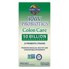 Raw Probiotics Colon Care Cooler 30 Capsules